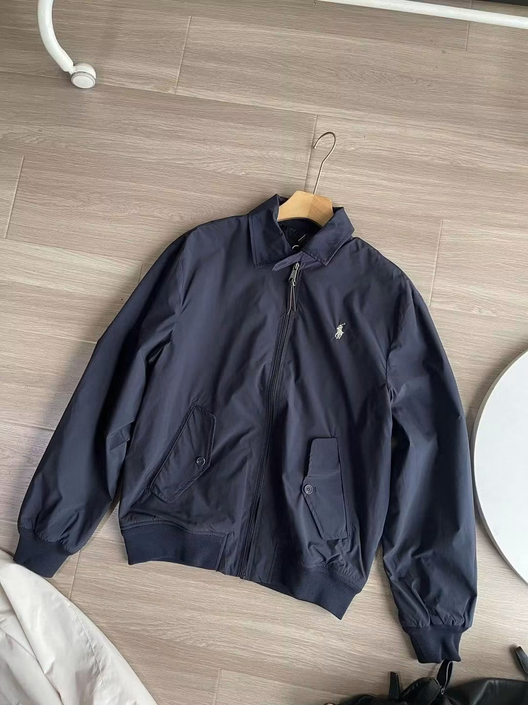 RALPH LAUREN POCKET HARRINGTON JACKET