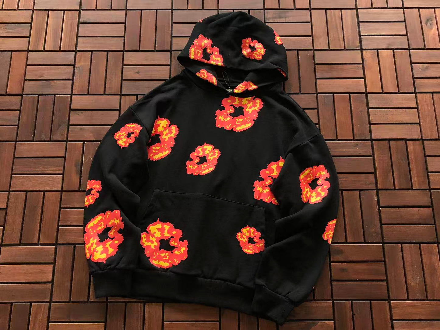 DENIM TEARS X OFFSET WREATH HOODIE