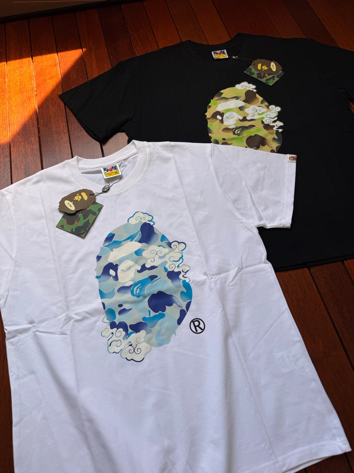BAPE JAPANESE CLOUD CAMO T-SHIRT