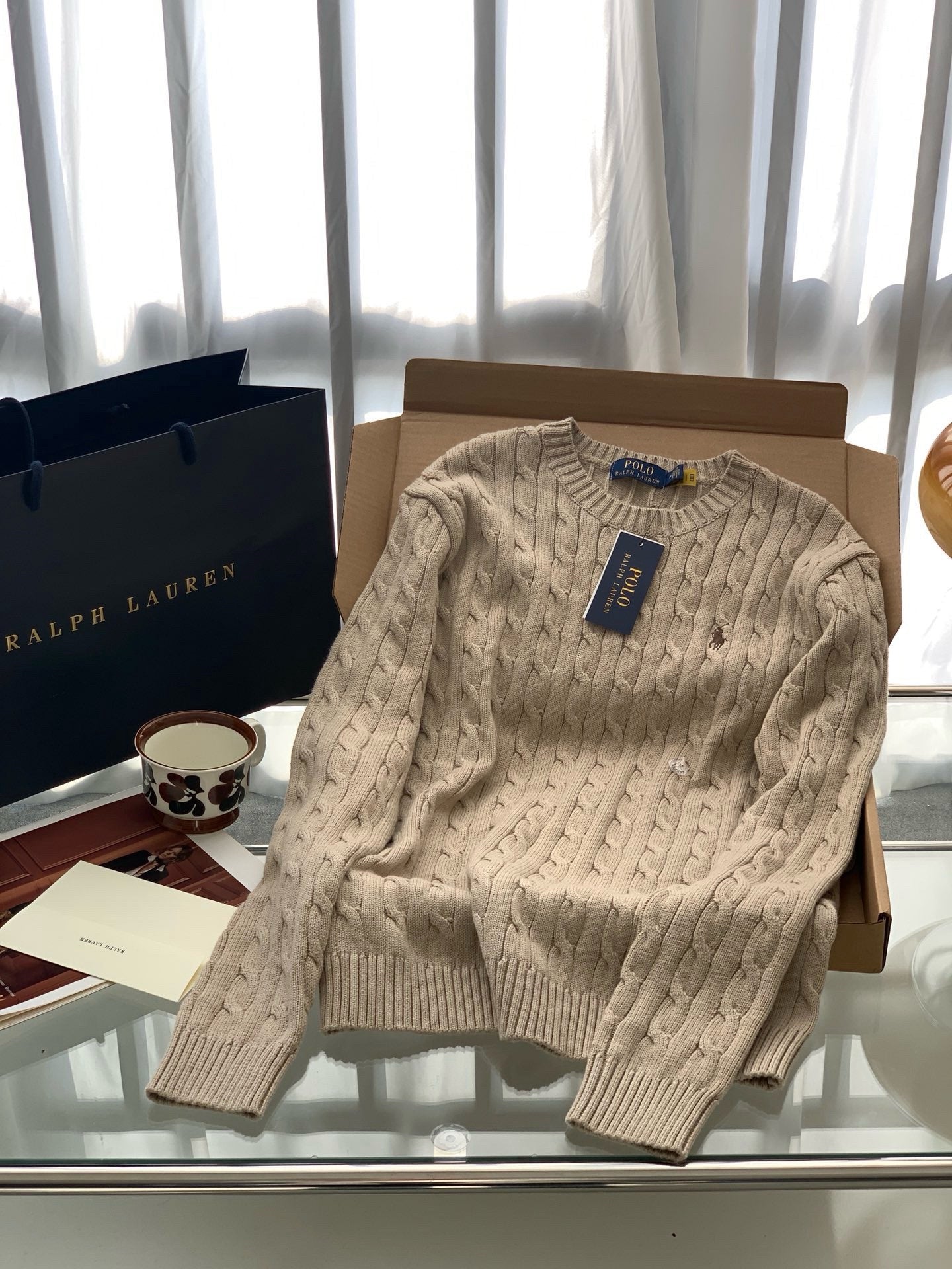RALPH LAUREN KNITTED SWEATER
