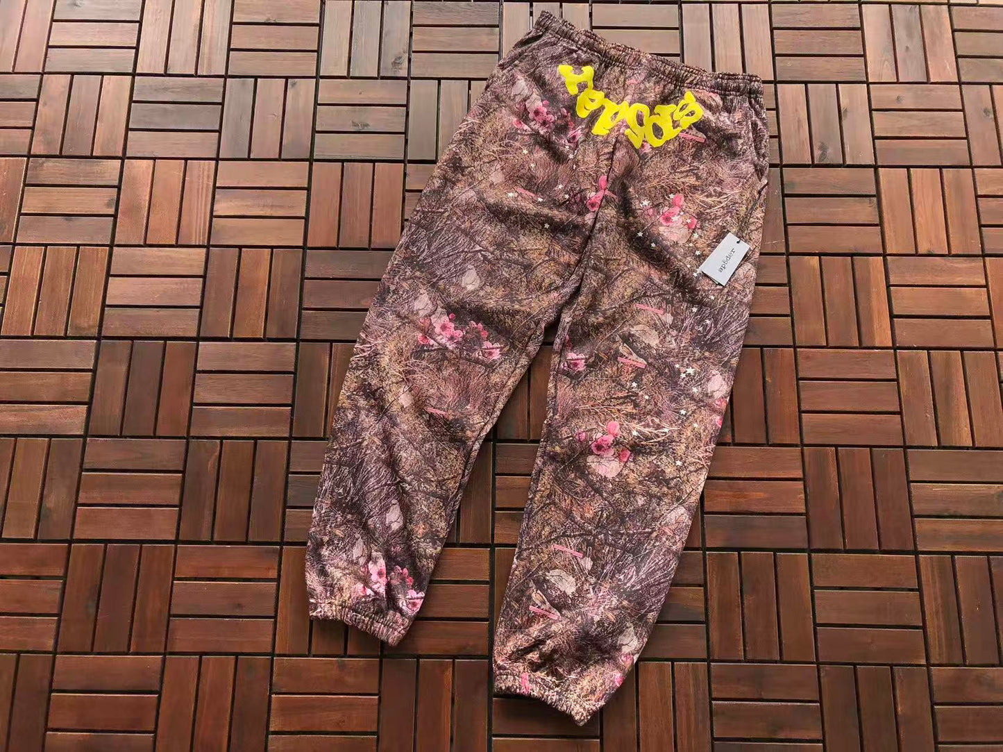 SP5DER CAMO PANTS