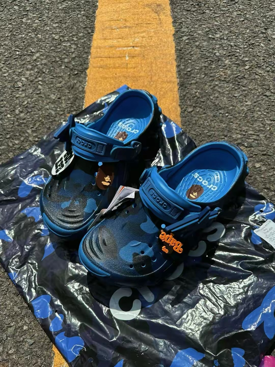 BAPE X CROCS ECHO