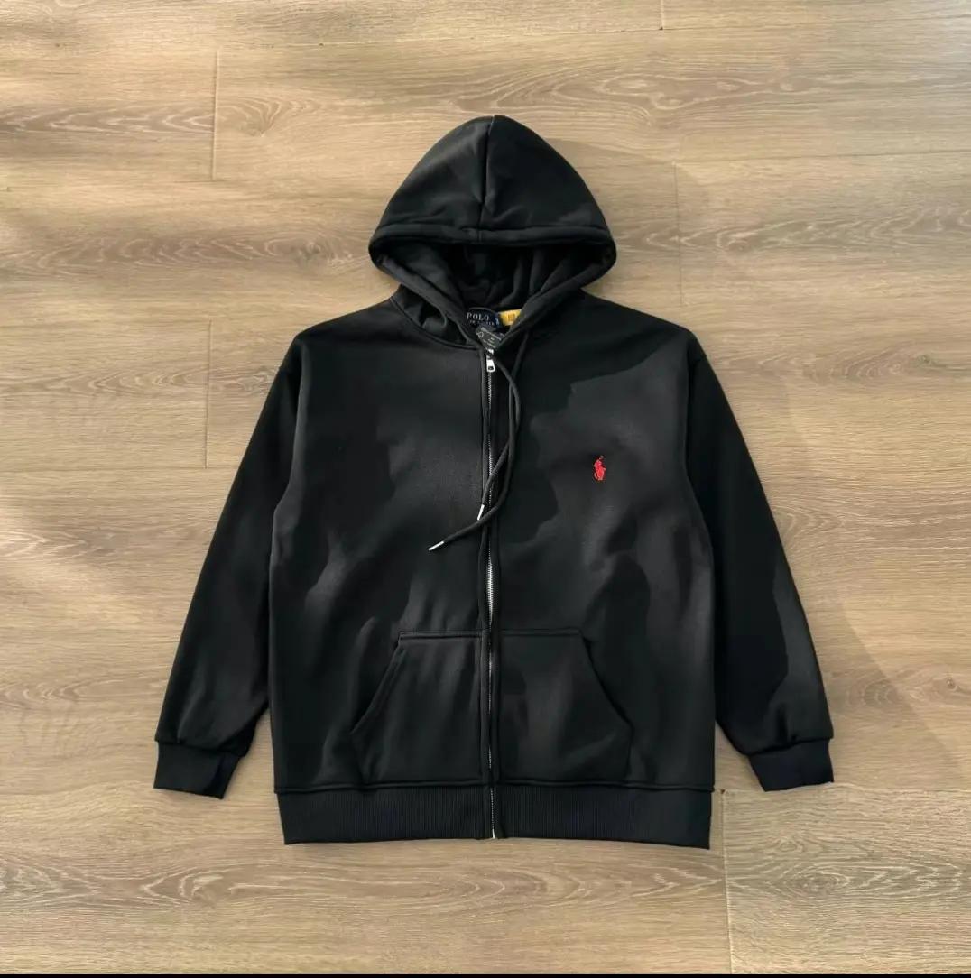 RALPH LAUREN ZIPPED HOODIE