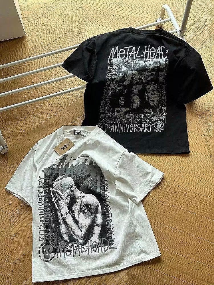 STUSSY METAL HEADS T-SHIRT