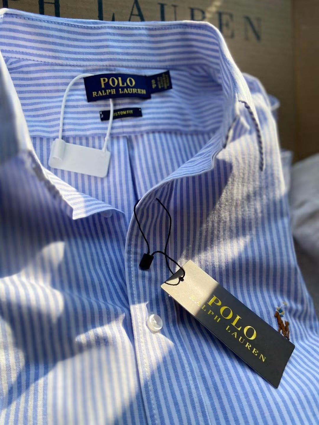 RALPH LAUREN STRIPES POLO LONGSLEEVE