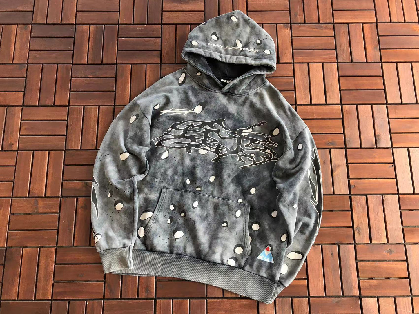 HELLSTAR RECORDS FLAME HOODIE