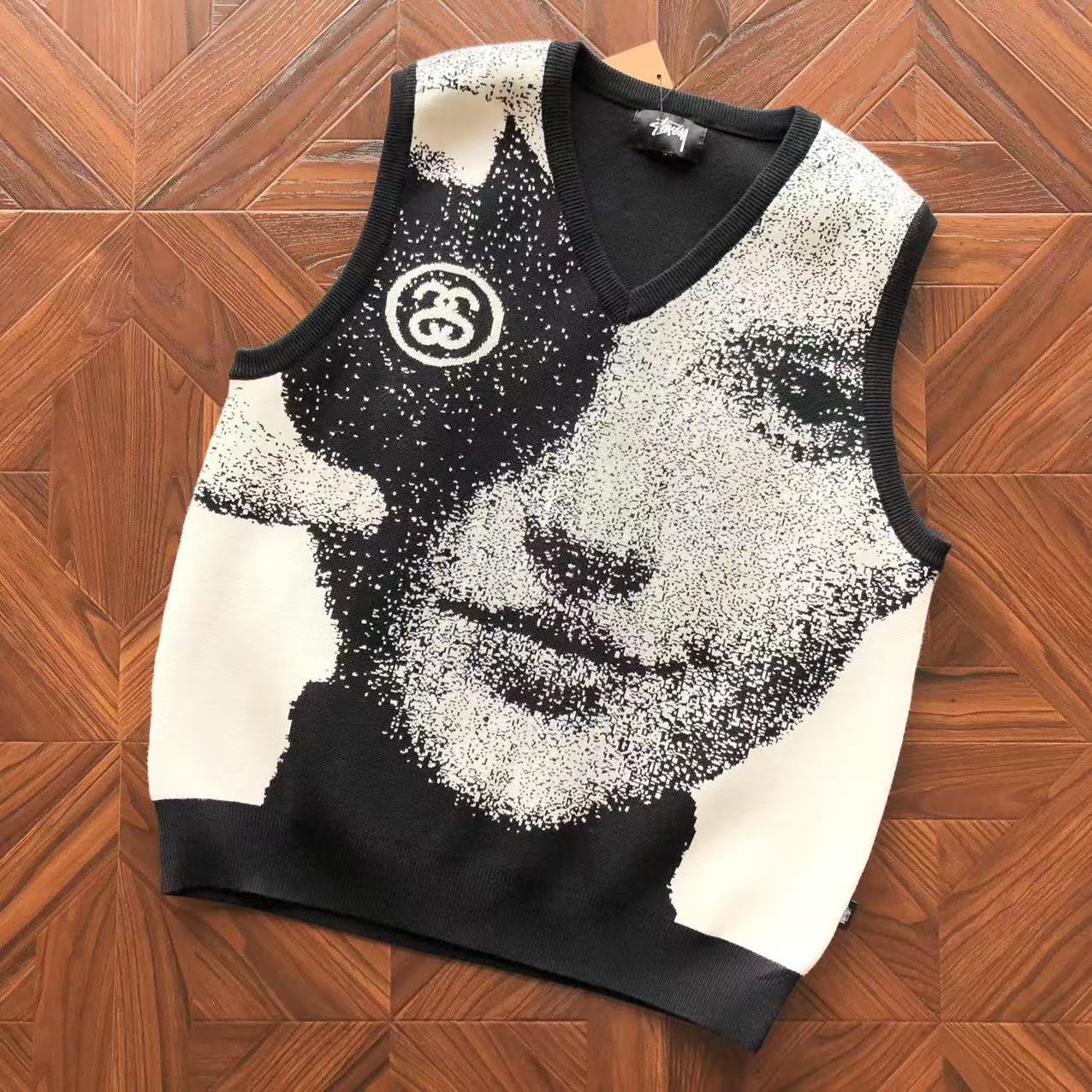 STUSSY JACQUARD VEST