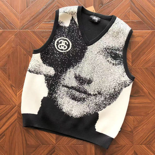 STUSSY JACQUARD VEST