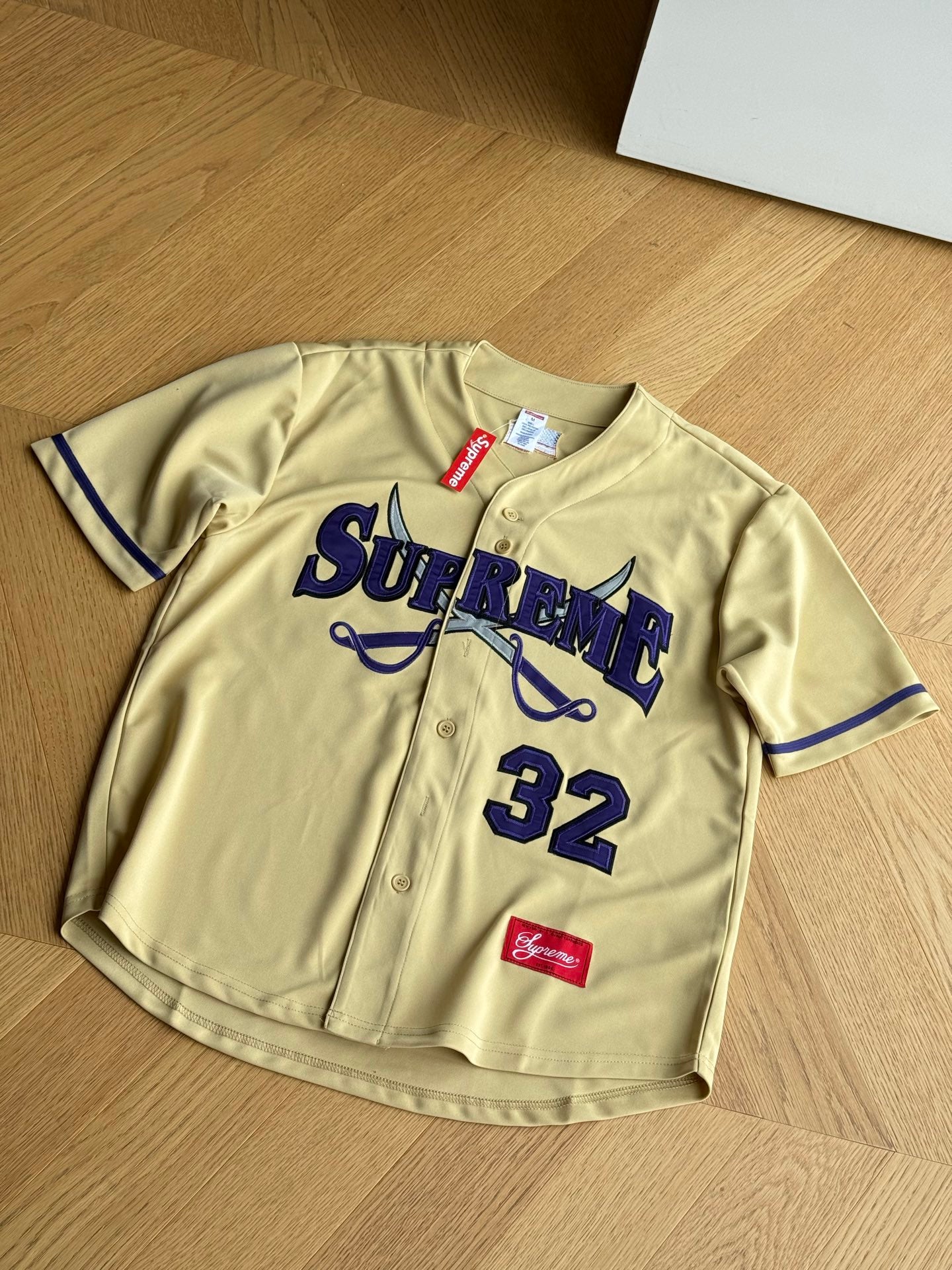 SUPREME BASEBALL JERSEY