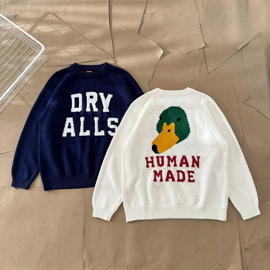 HUMAN MADE DRY ALLS RAGLAN SWEATER