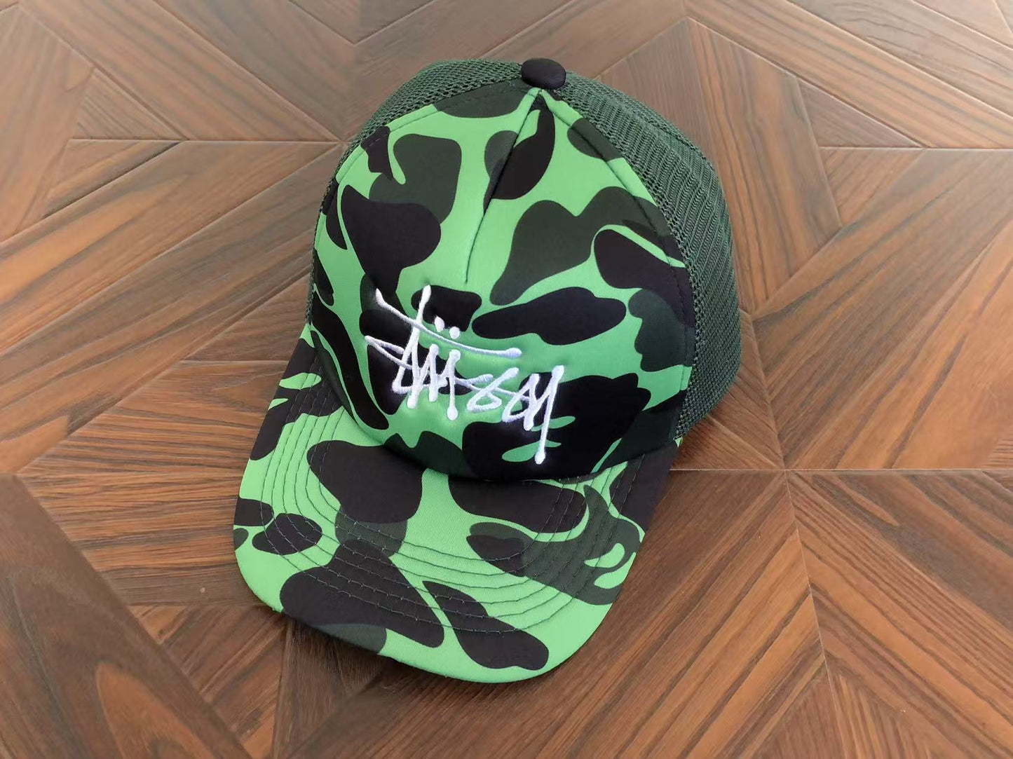 STUSSY X BAPE CAP