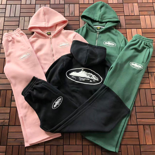 CORTEIZ ALCATRAZ ZIPPED HOODIE