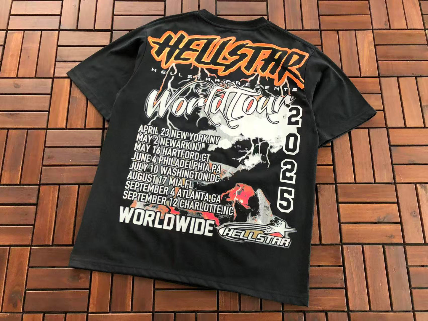 HELLSTAR “RECORDS WORLD TOUR” T-SHIRT