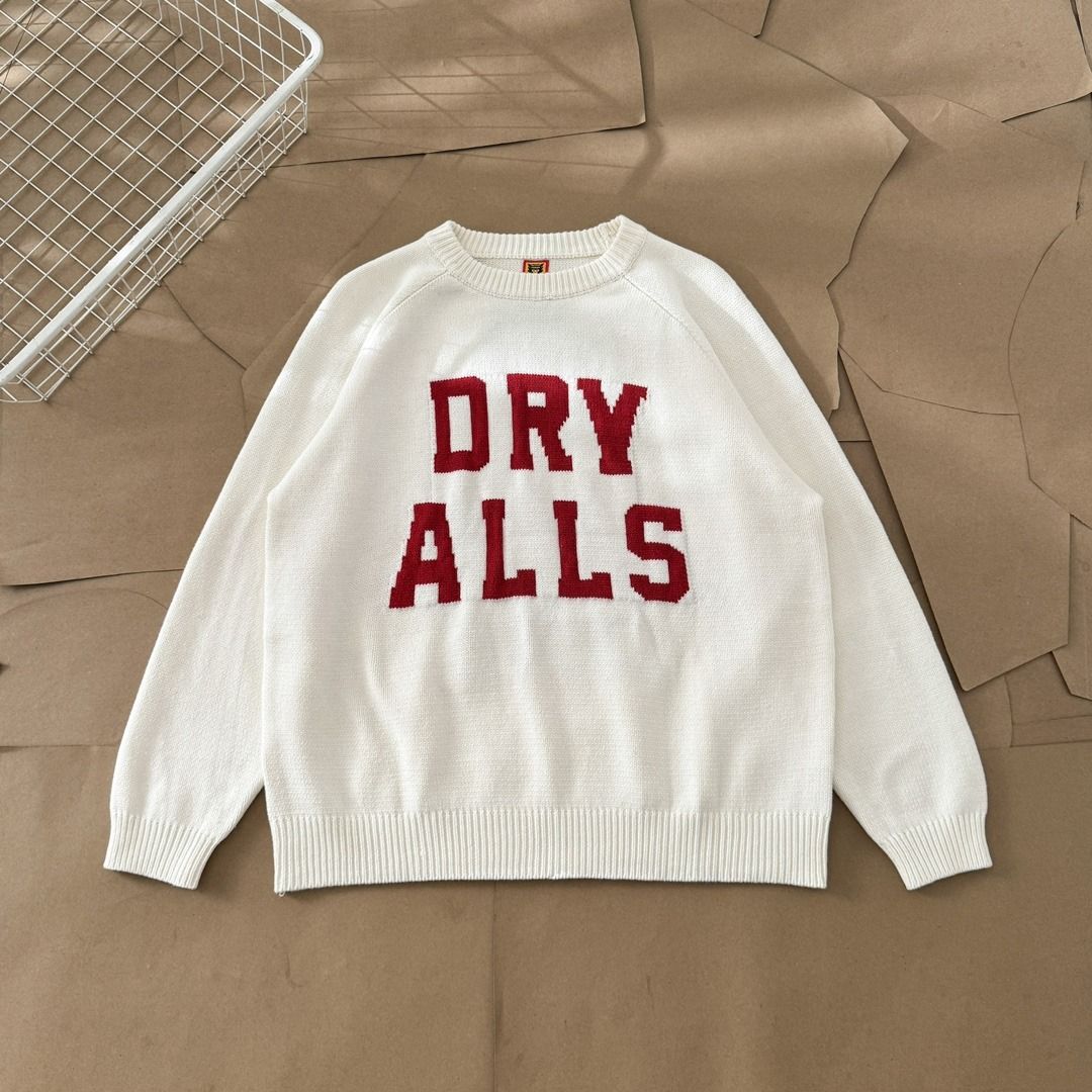 HUMAN MADE DRY ALLS RAGLAN SWEATER