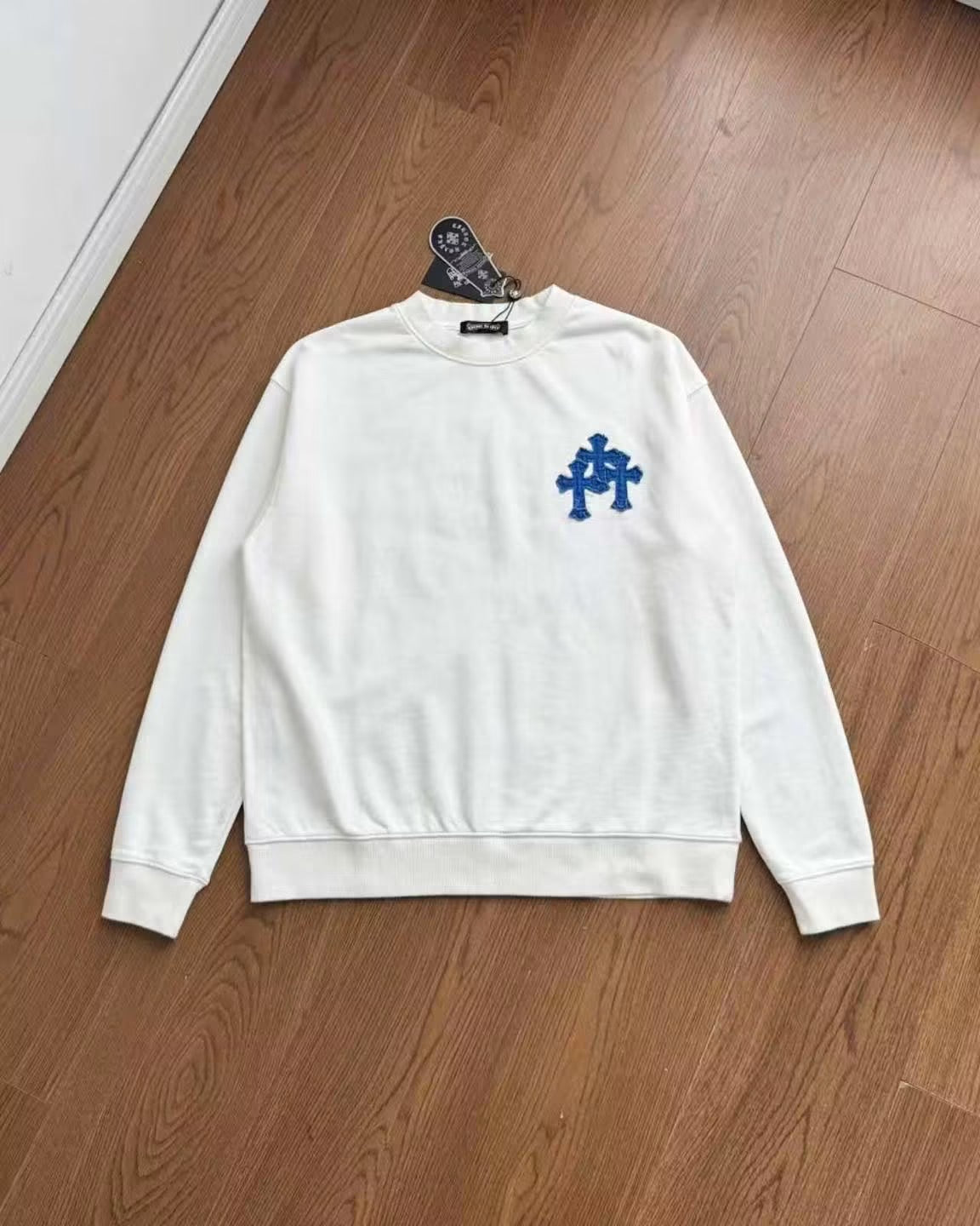 CHROME HEARTS CROSS PATCH SWEATSHIRT