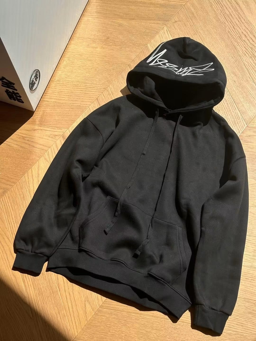 STUSSY EMBROIDERED HOODIE