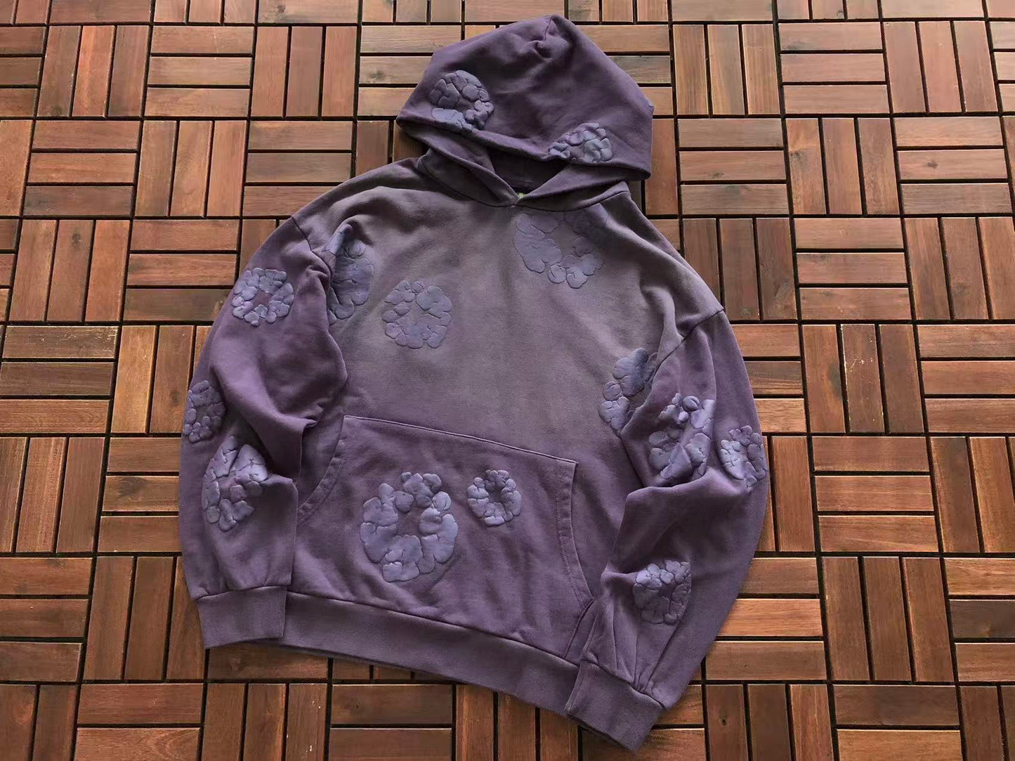 DENIM TEARS MONO FADE HOODIE