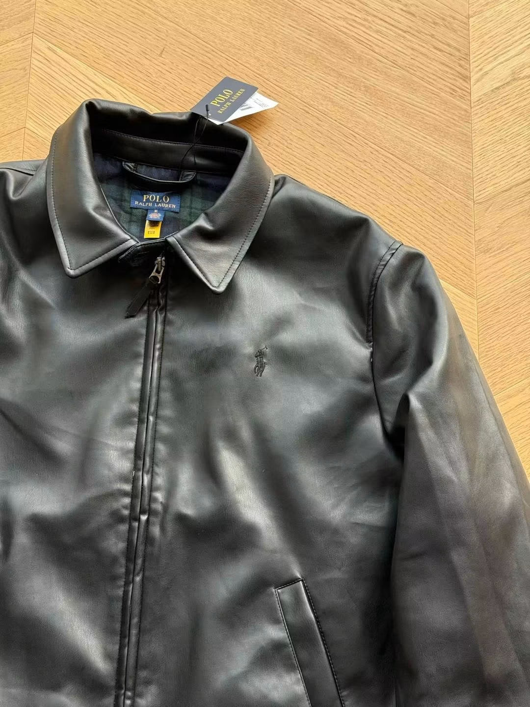 RALPH LAUREN LEATHER JACKET