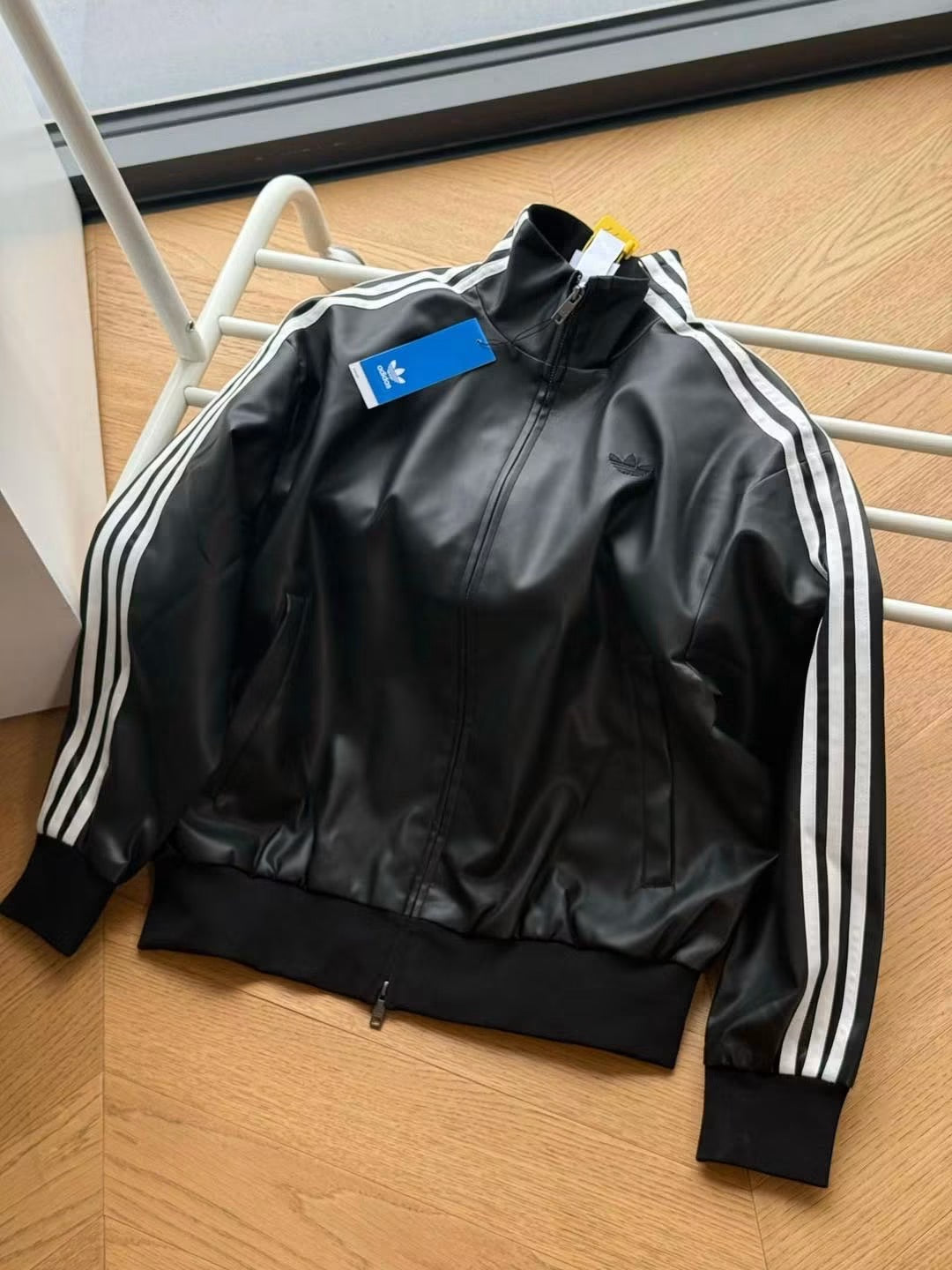 ADIDAS LEATHER JACKET