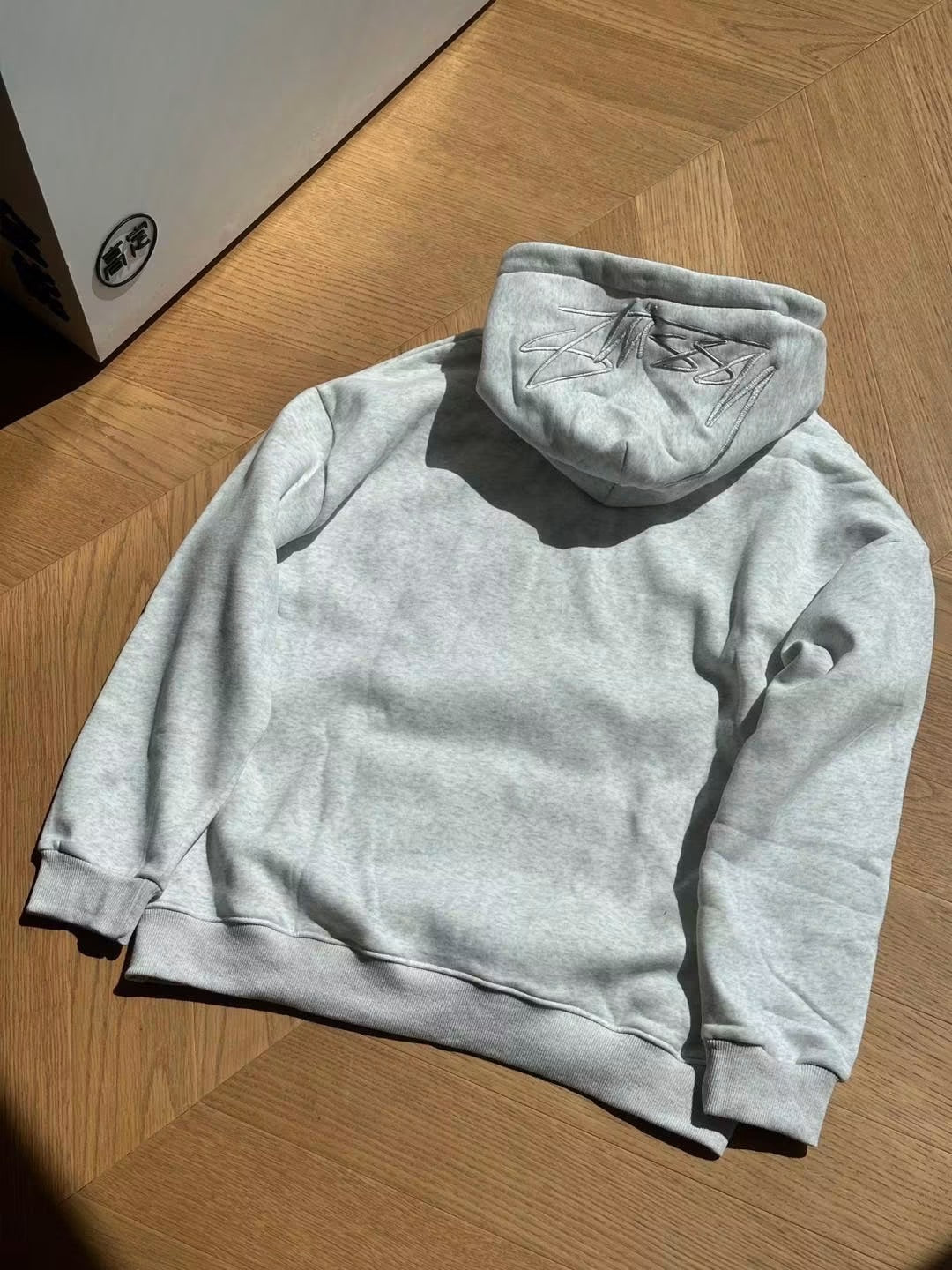 STUSSY EMBROIDERED HOODIE