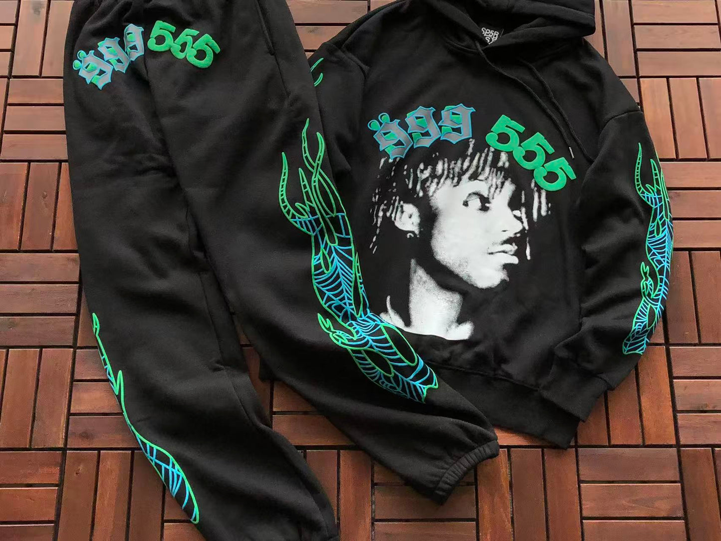 SP5DER 555 ANGEL HOODIE