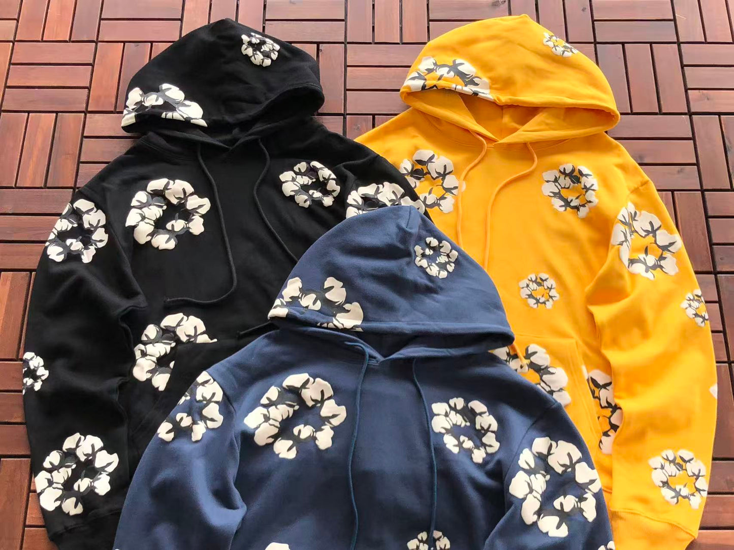 STUSSY X CPFM CACTUS WREATH HOODIE