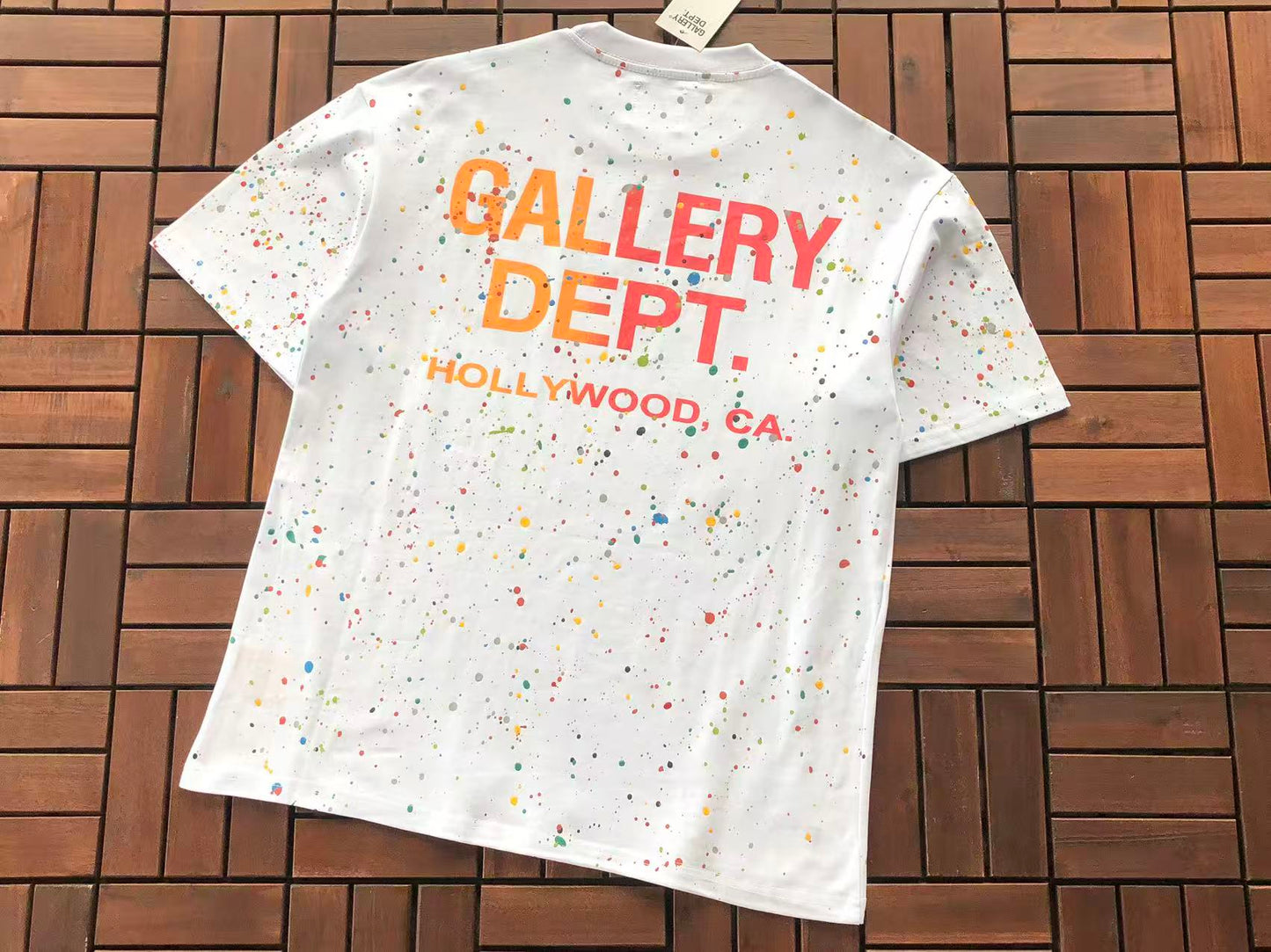 GALLERY DEPT SPLATTERED T-SHIRT
