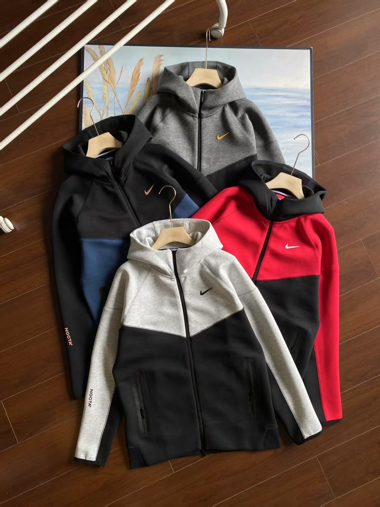 NIKE X NOCTA TECH FLEECE ZIPPED HOODIE