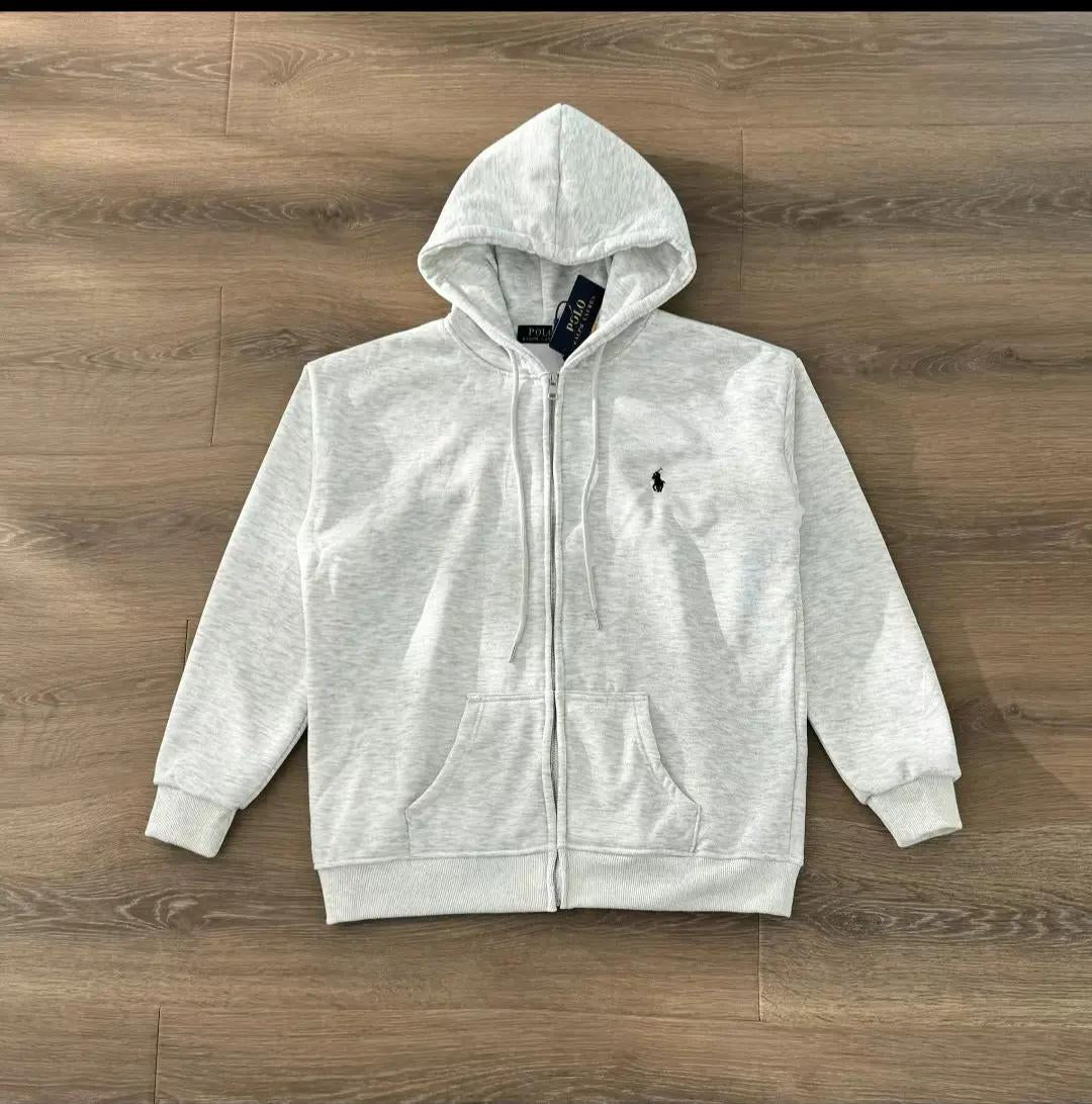 RALPH LAUREN ZIPPED HOODIE