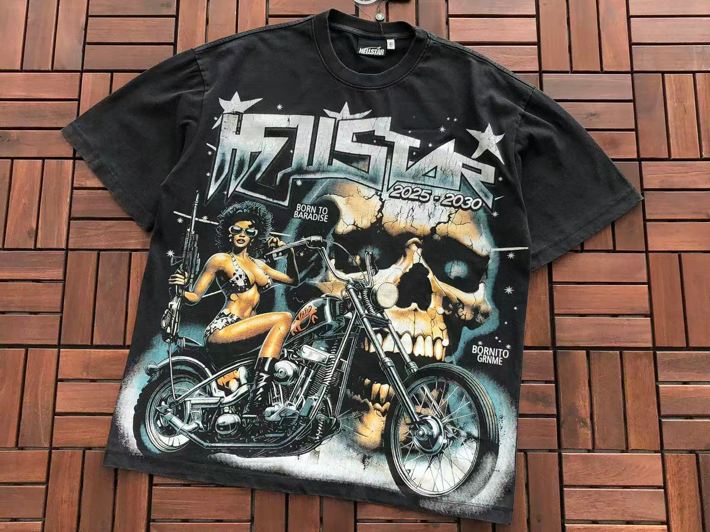 HELLSTAR “MOTORCYCLE” T-SHIRT