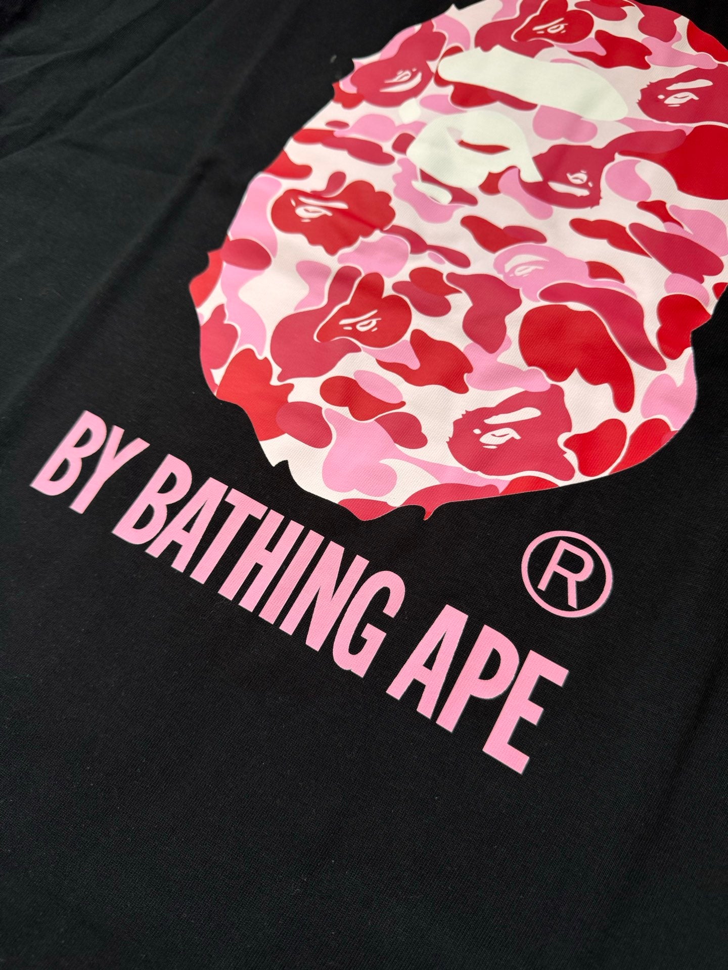 BAPE ABC CAMO BIG APE HEAD T-SHIRT