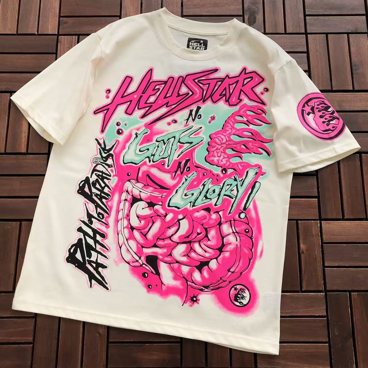 HELLSTAR “NO GUTS NO GLORY” T-SHIRT
