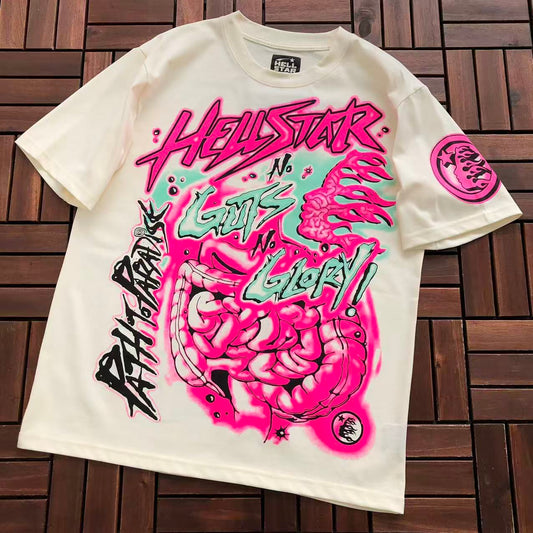 HELLSTAR “NO GUTS NO GLORY” T-SHIRT