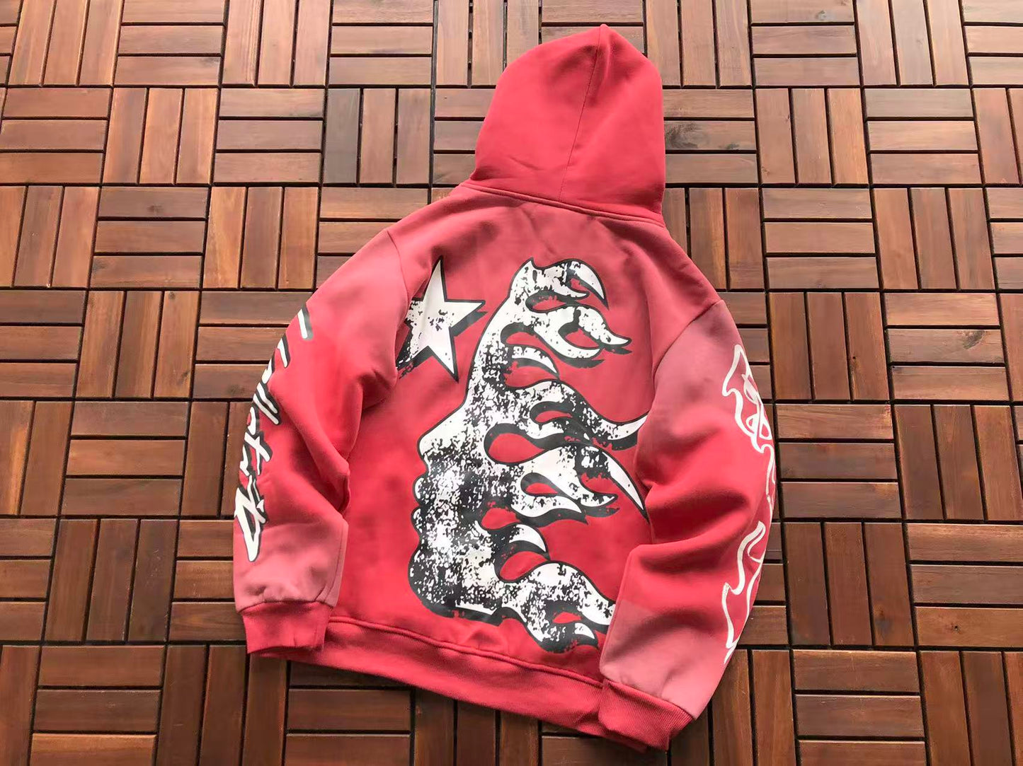HELLSTAR RECORDS FLAME HOODIE