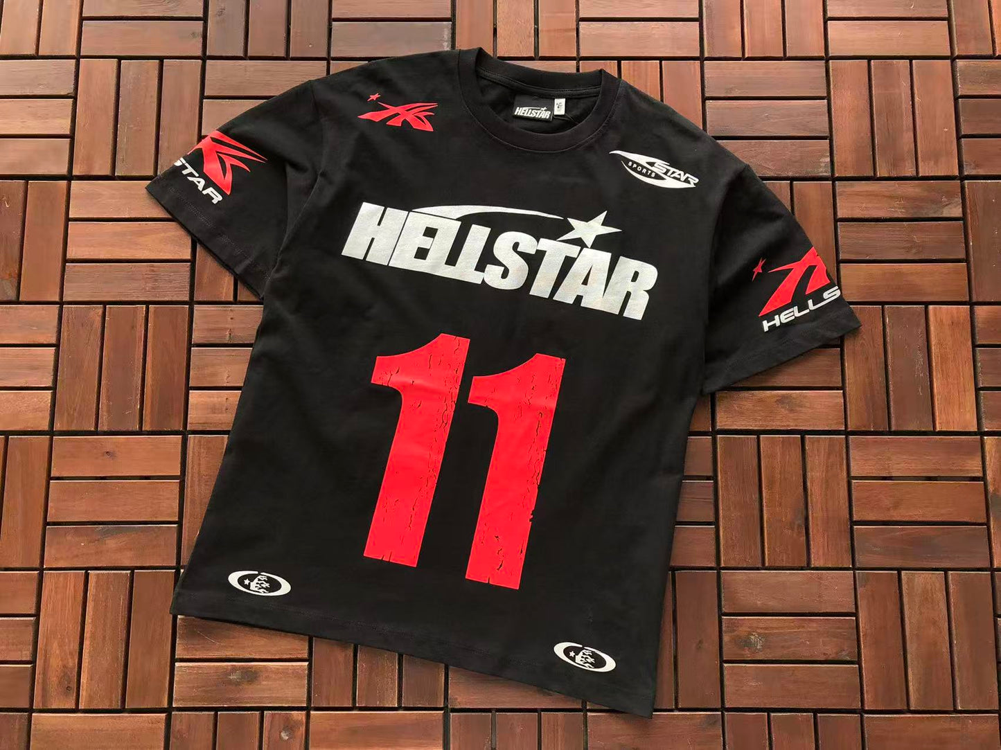 HELLSTAR SOCCER SPORTS LOGO T-SHIRT