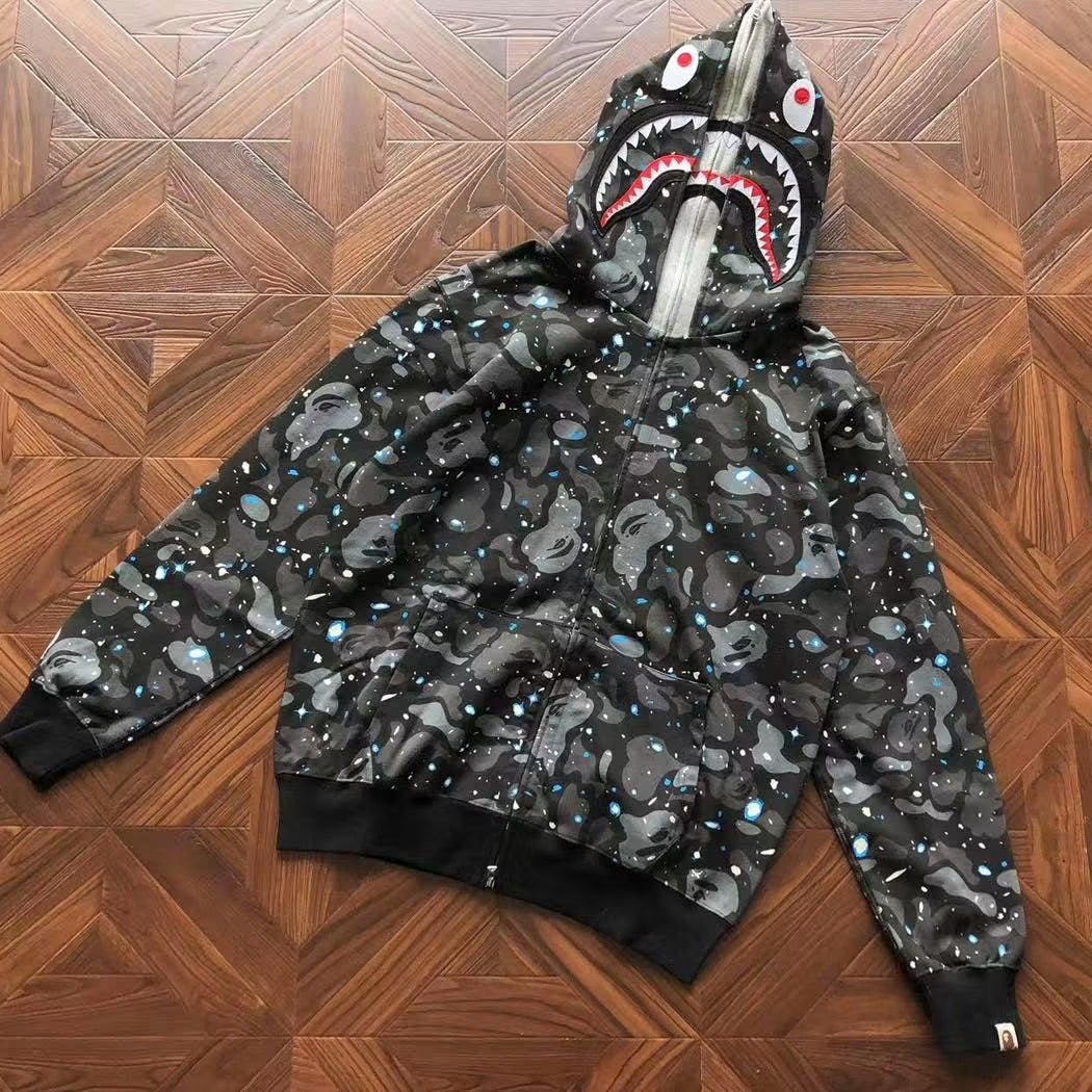 BAPE GALAXY CAMOUFLAGE HOODIE