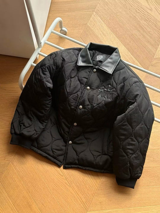 CHROME HEARTS QUILTED LINER BOMBER JACKET