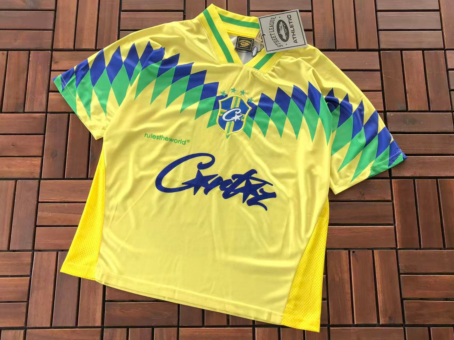 CORTEIZ BRASIL 94 FOOTBALL JERSEY