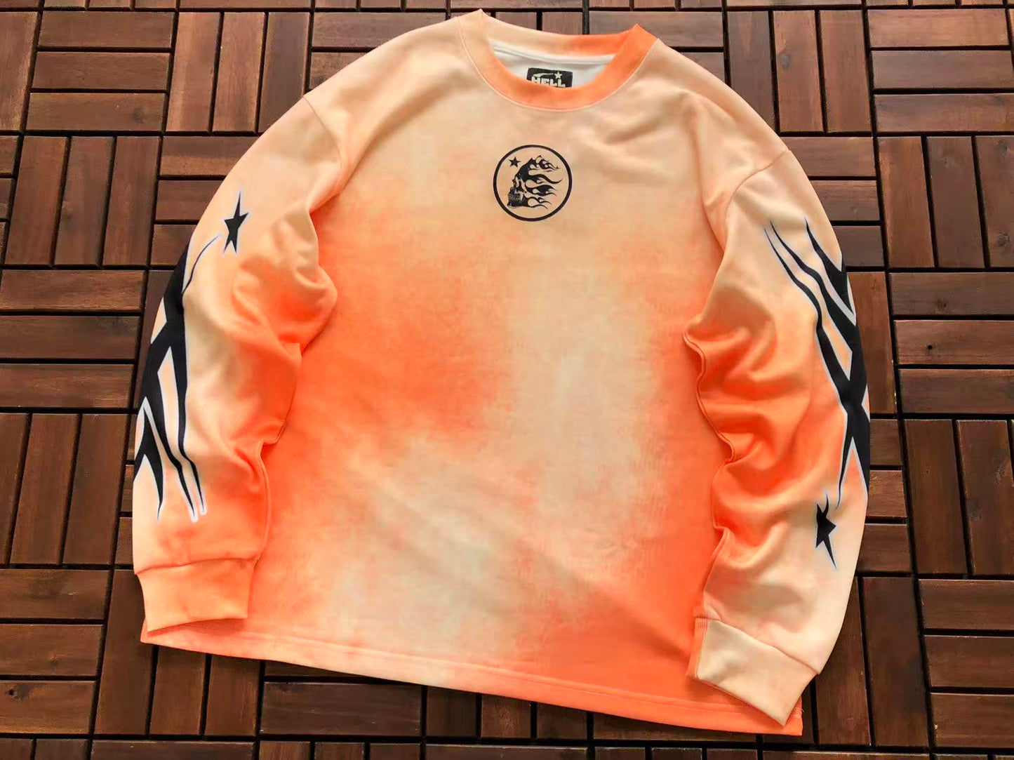 HELLSTAR SPORTS TRIBAL FLAME SKULL JERSEY