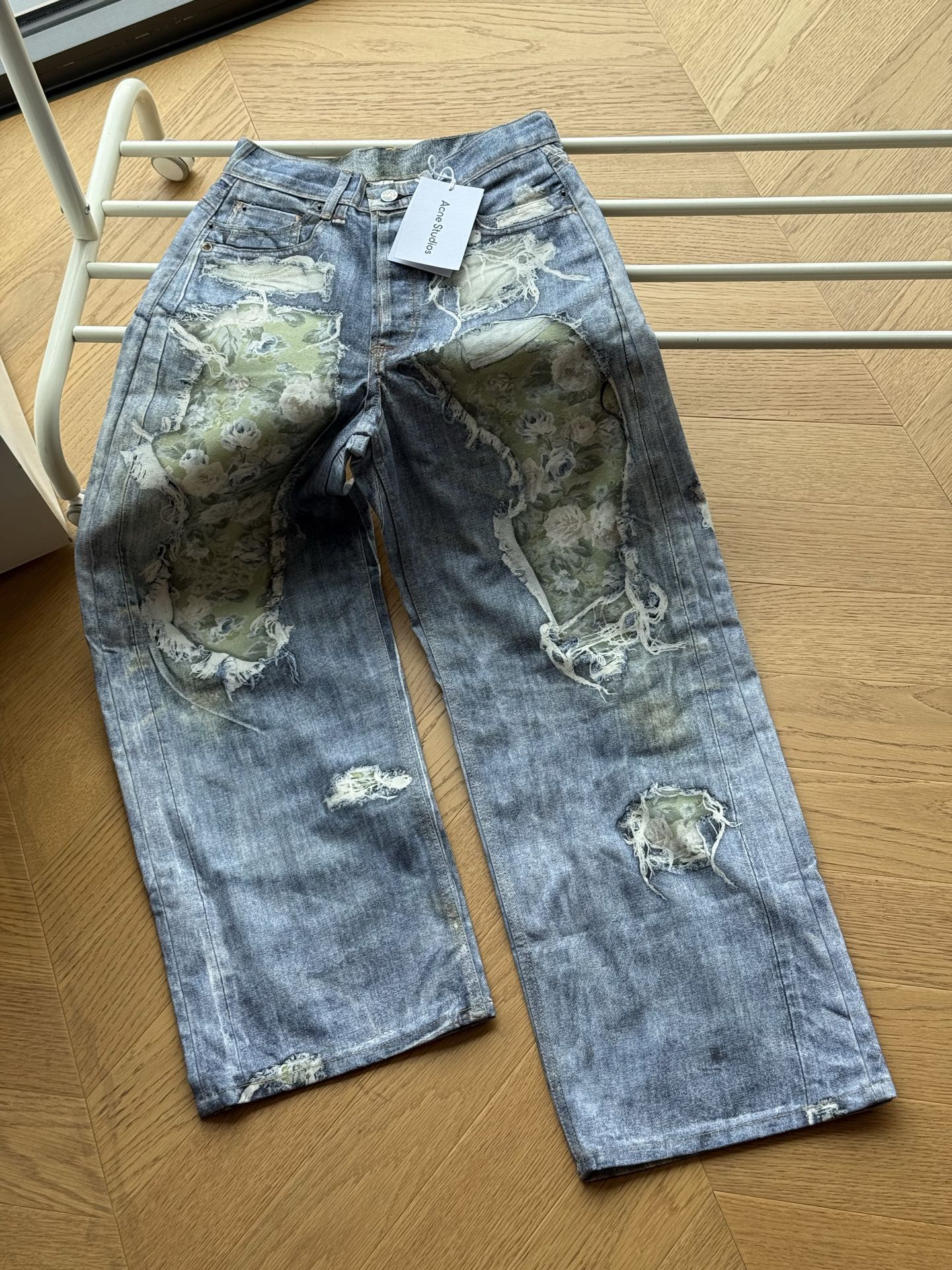 ACNE STUDIOS 1981 TROMPE L’OEIL JEANS