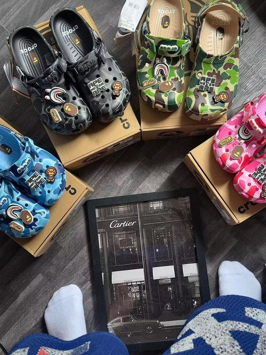BAPE X CROCS