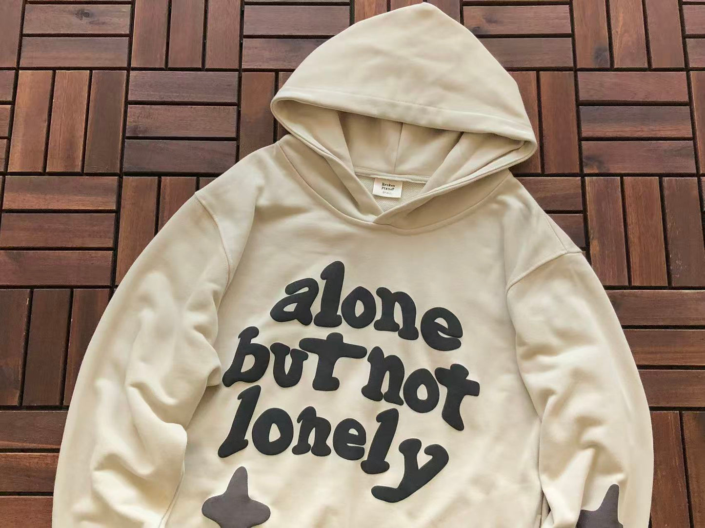 BROKEN PLANETS “ALONE BUT NOT LONELY” HOODIE