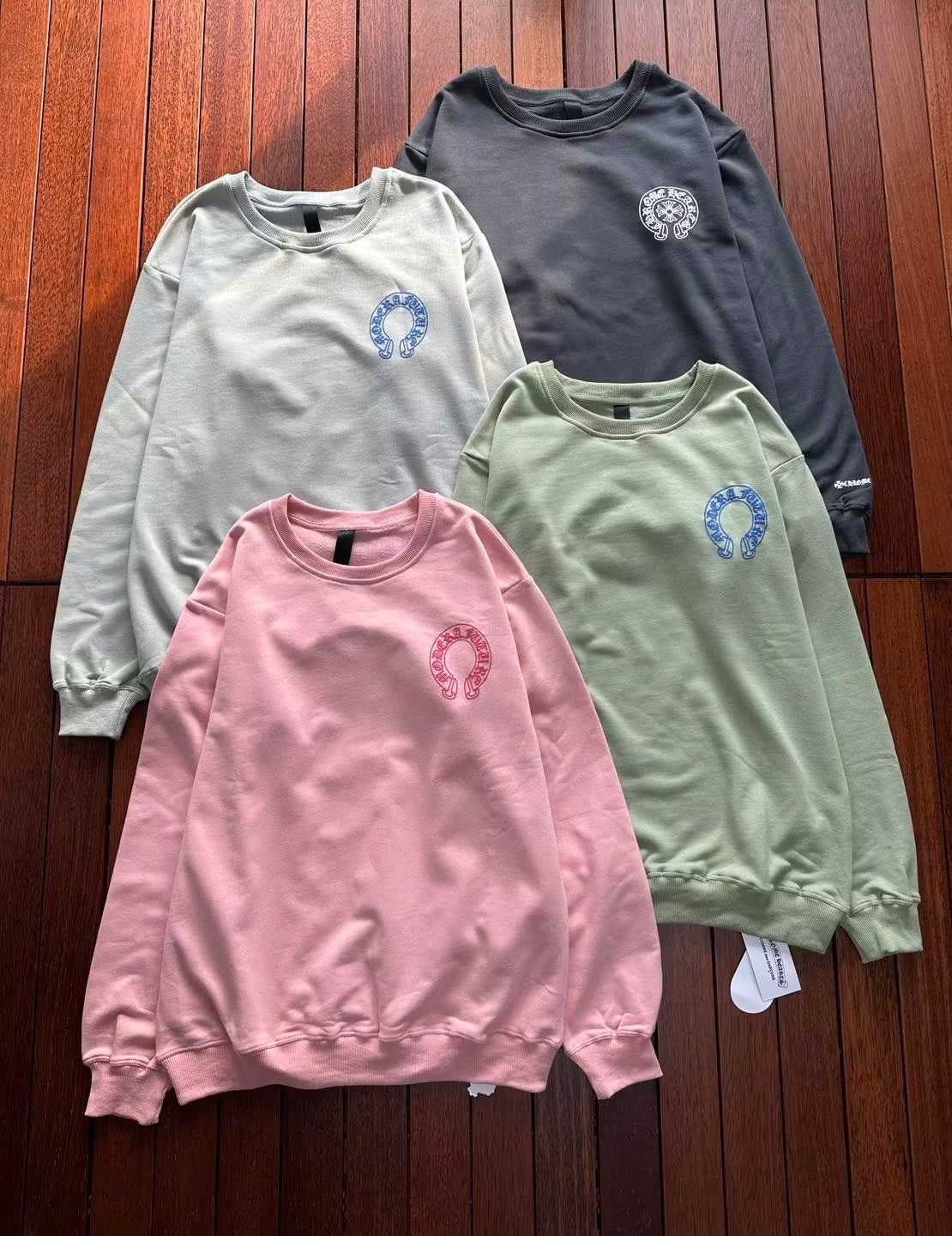 CHROME HEARTS HORSESHOE LOGO SWEATSHIRT