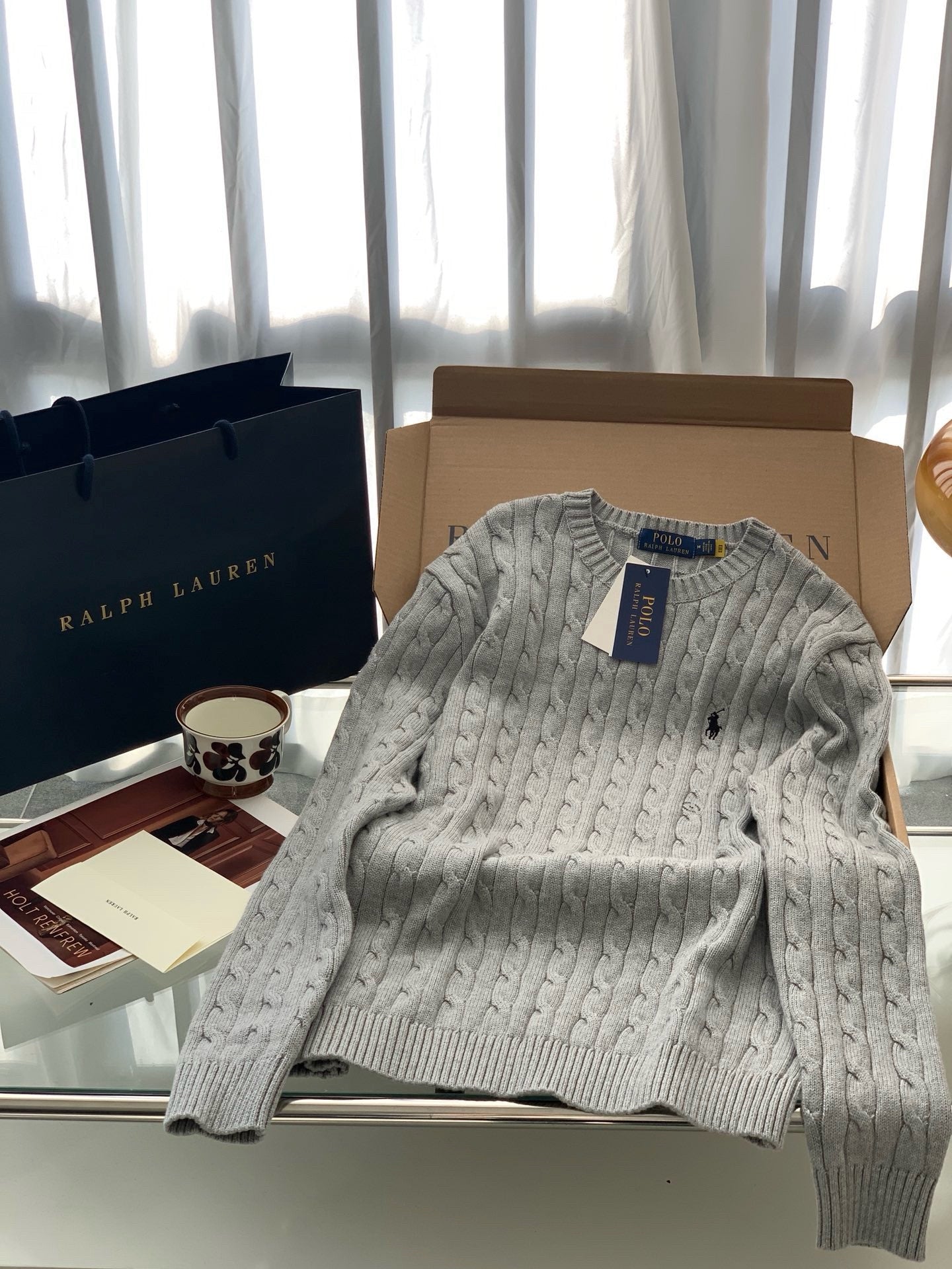 RALPH LAUREN KNITTED SWEATER