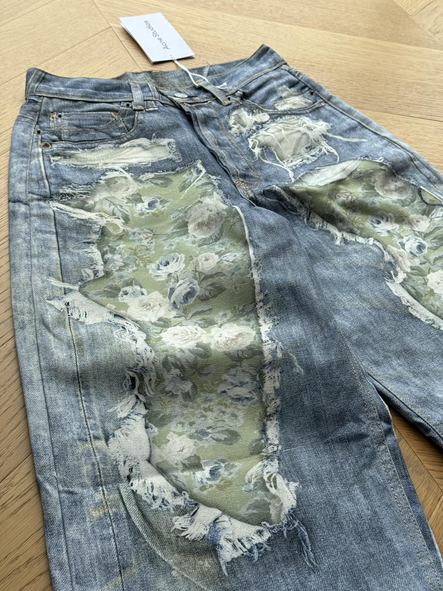 ACNE STUDIOS 1981 TROMPE L’OEIL JEANS