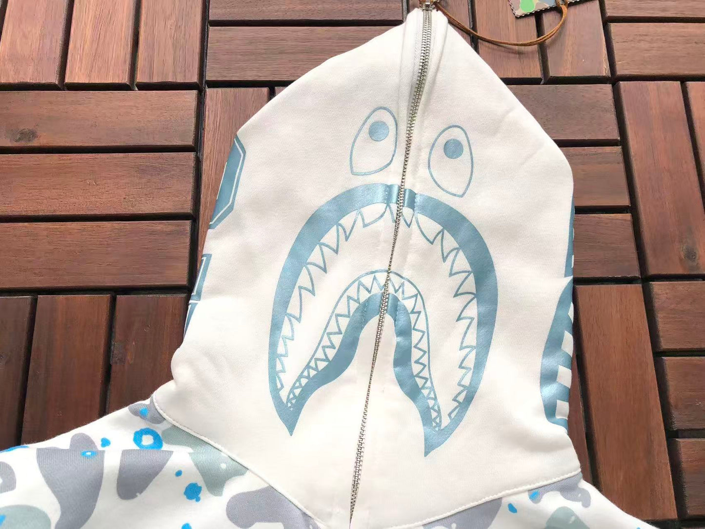 BAPE SHARK CAMOUFLAGE HOODIE
