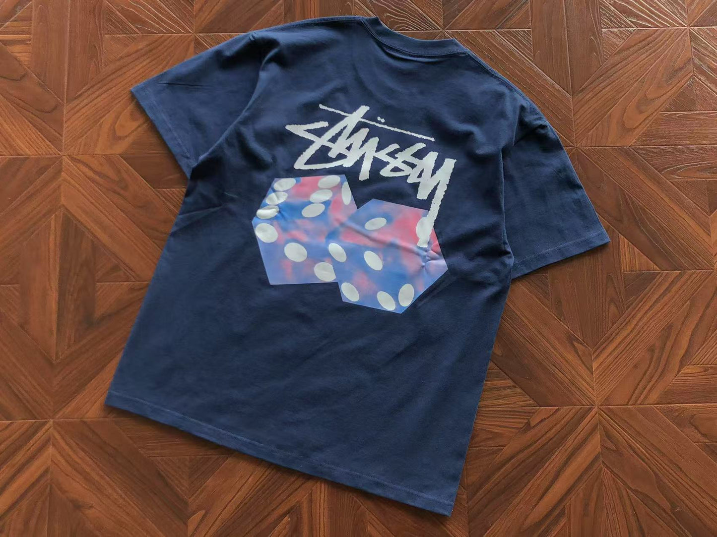 STUSSY FUZZY DICE T-SHIRT