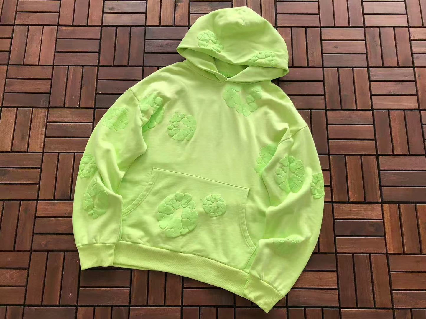DENIM TEARS MONO FADE HOODIE
