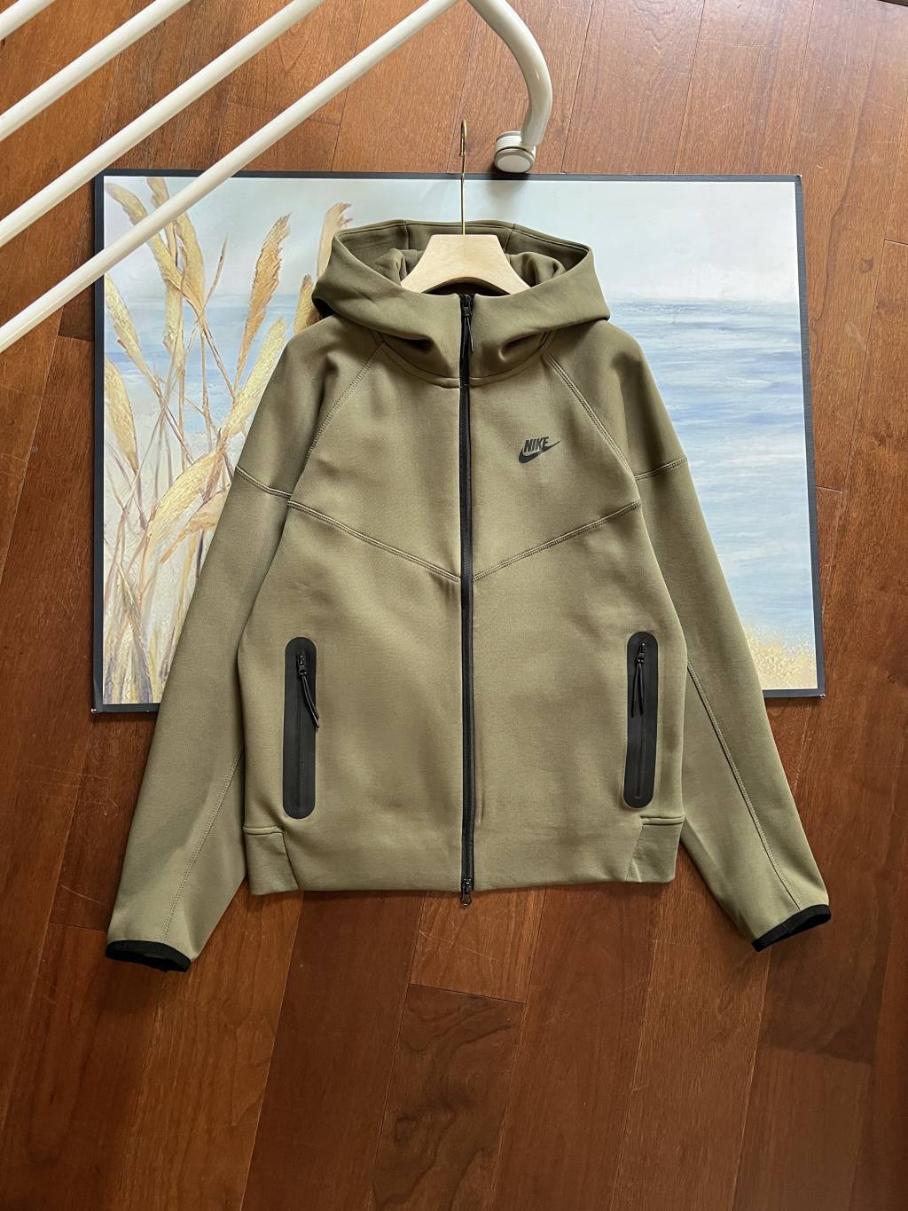 NIKE TECH FLEECE ZIPPED HOODIE