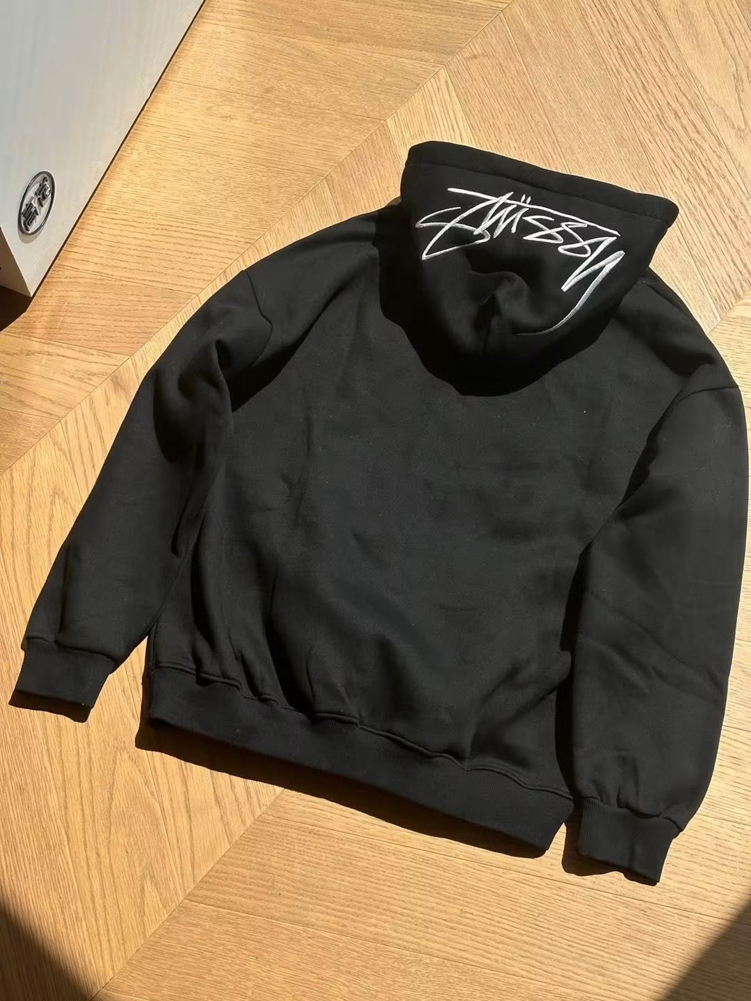 STUSSY EMBROIDERED HOODIE